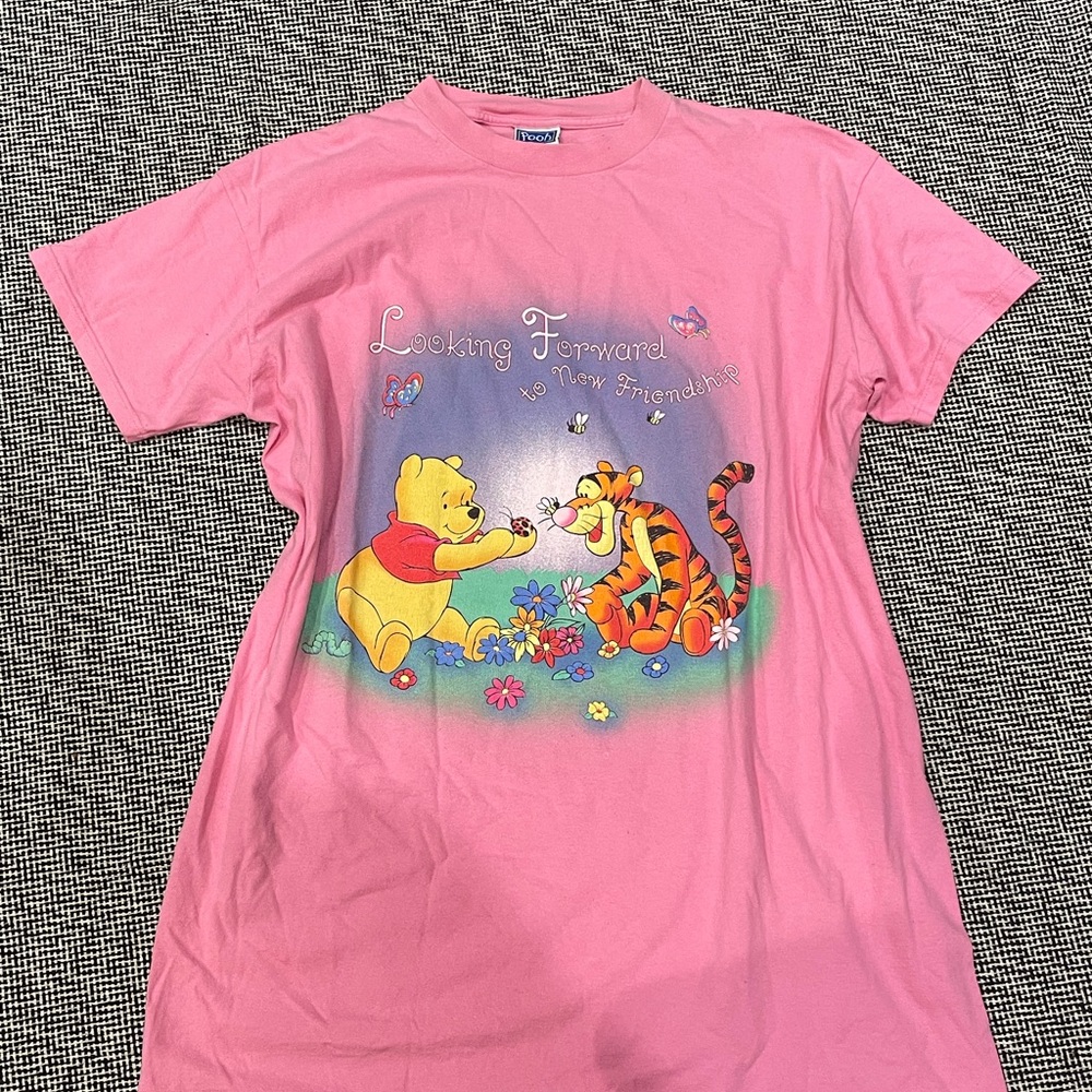Vintage Pink Disney Winnie the Pooh Sleep Shirt